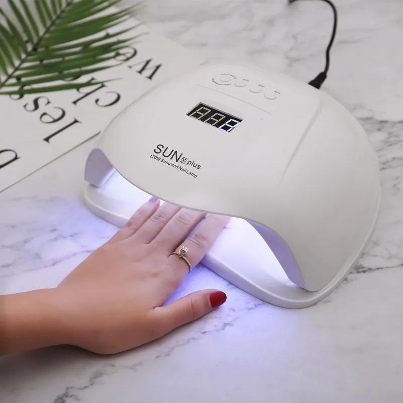UV Nail Lamp SUN X Plus led Light 36 Beads Dryer Home Use LED Display Induction | Красота и здоровье