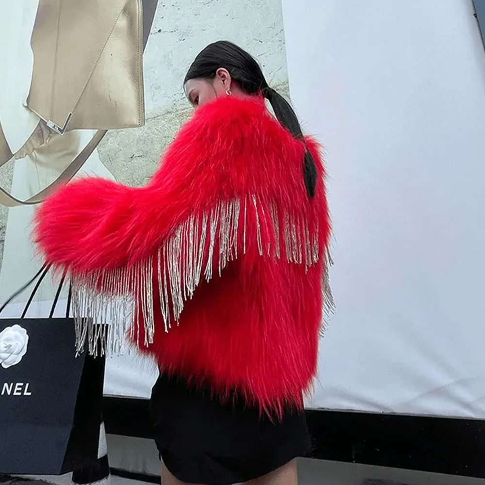 Горячая Распродажа зимние женские меховые куртки уличное Женское пальто из