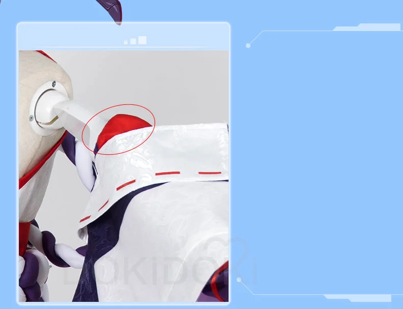 DokiDoki-R Honkai Impact Yae Sakura, Женский костюм для косплея, белый, красный костюм Honkai Impact 3, костюм для косплея Yae Sakura