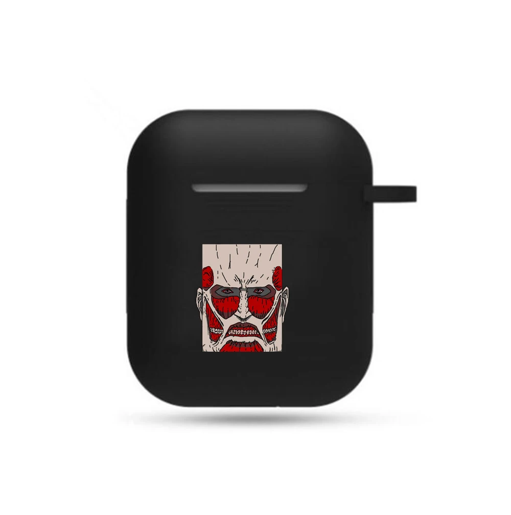 

Anime Attack on Titan Protective Headset Cover Earphone Case Boy Girls Bluetooth Airpods Earphone Case Headphone Case