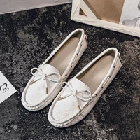 new fashion brand spring summer soft women flat loafers high quality 100 genuine leather women shoes brand casual shoes