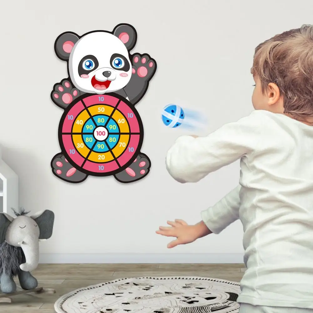 Dartboards-diana de juguete para ni&ntilde;os, Diana adhesiva, Bola de dardos creativa para fiestas, deportes al aire libre, bola ventosa-4