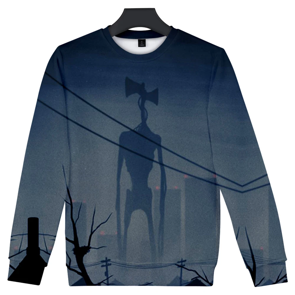 

Siren Head 3D Print O-Neck Women/Mens Sweatshirts Streetwear boy/girls Sweatshirts Casual Cool Trendy Clothe Oversized Tracksuit