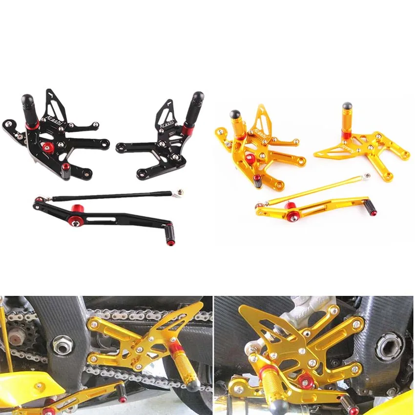 ЧПУ мотоциклетная задняя подставка для ног регулируемая Рычажные тормозные