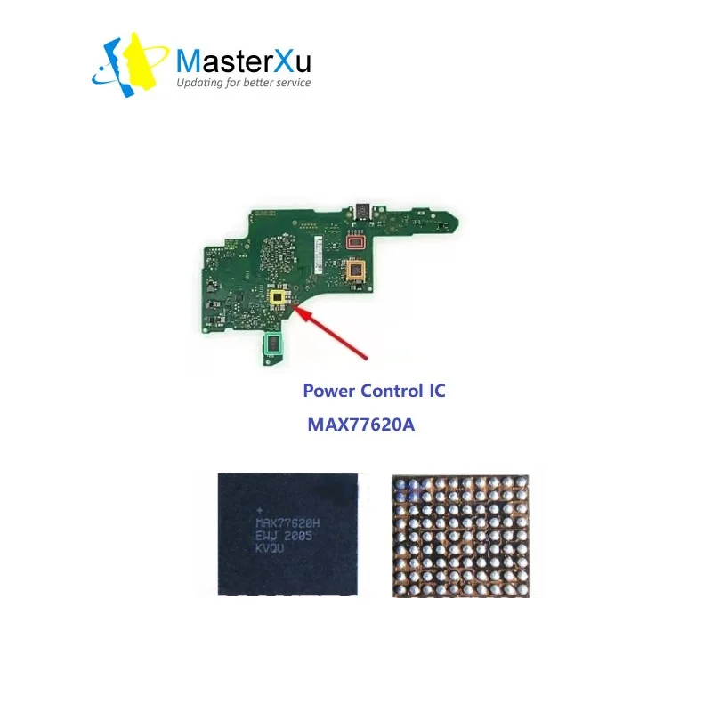 

5pcs Per Lot original new MAX77620A EWJ MAX77620AEWJ for nintendo switch ns console Phone Repair MasterXu