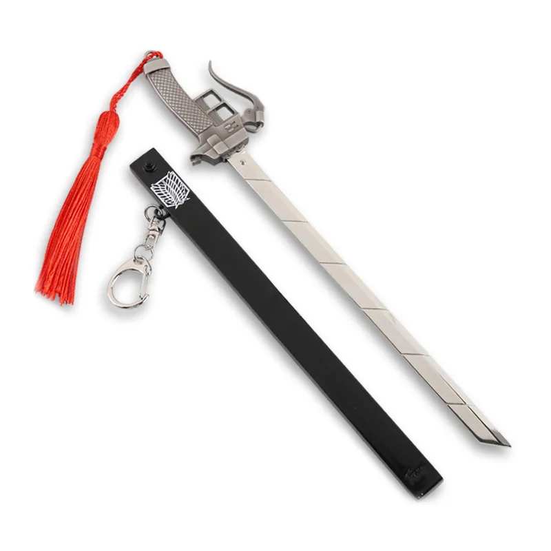 

Anime Knife Model Bouncing Knife Alloy Weapon Desktop Decoration Keychain