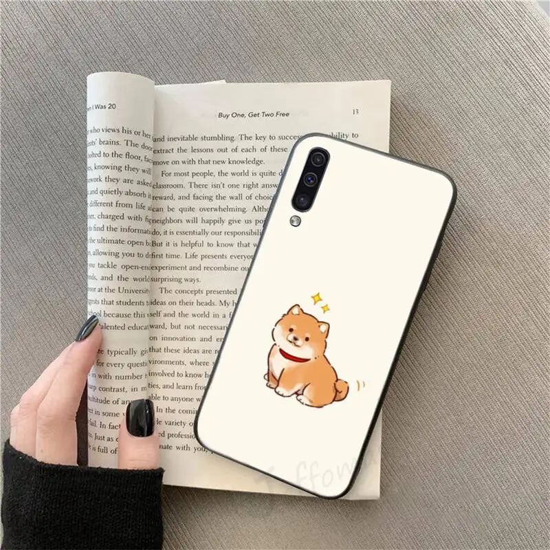 

Lovely animal Shiba Inu dog Phone Case For Samsung galaxy A S note 10 7 8 9 20 30 31 40 50 51 70 71 21 s ultra plus