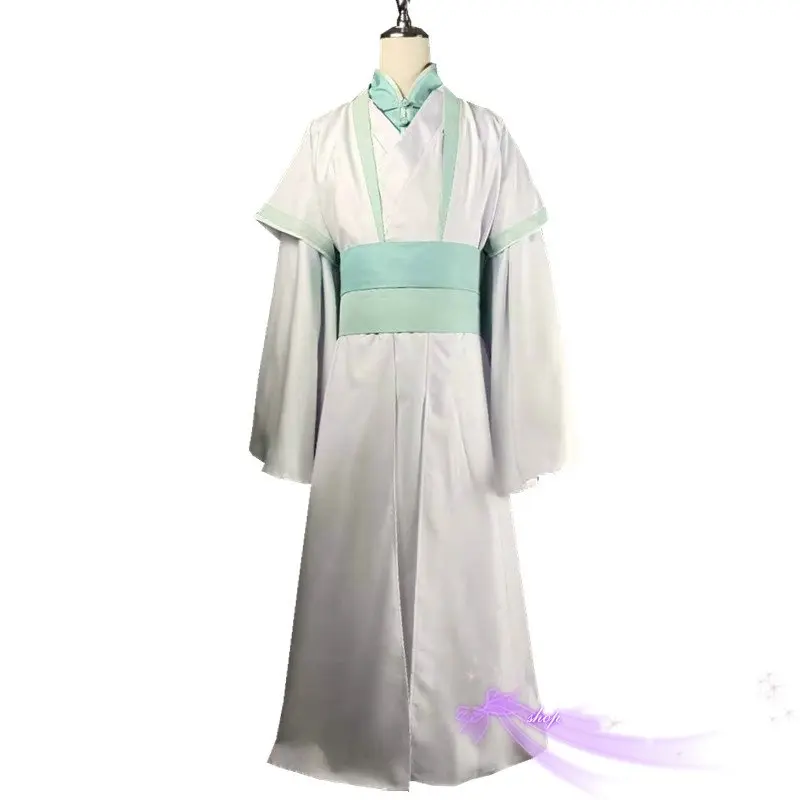 Костюм для косплея He Qingxuan Tian Guan Ci Fu белый длинный костюм костюмы на Хэллоуин