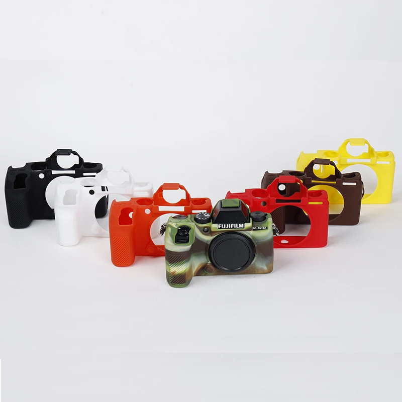 

Soft Silicone Rubber Camera Case Cover For Fuji Fujifilm X-S10 XS10 Camera Bag Protective Shell Cover