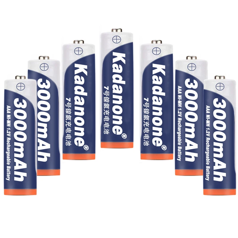 4 ~ 20 pcsNew aa1350 батарея 1800 mAh AAA аккумуляторная Ni MH 3A 1 2 V aaa для часов мыши компьютеры