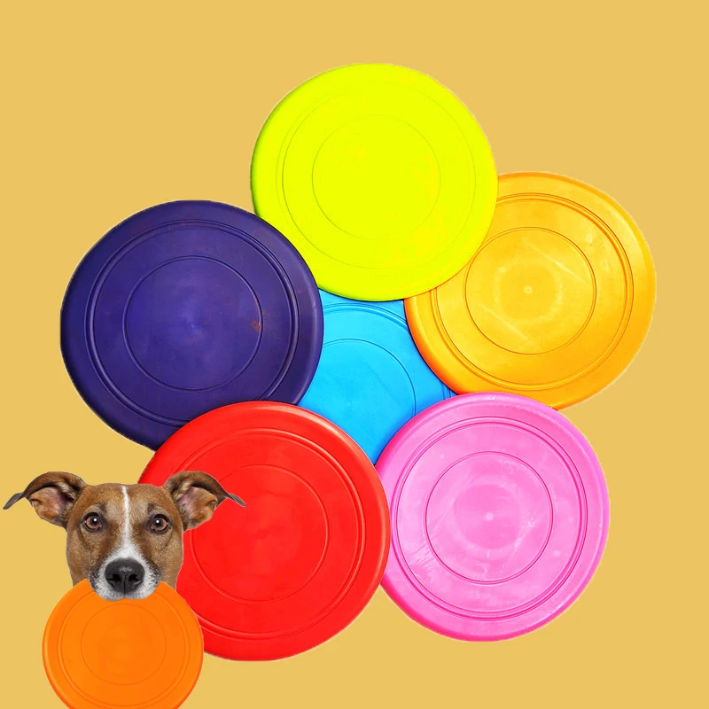 

Pet Toy Dog Flying Discs Toy Funny Dogs Flying Saucer Interactive Game Toy Props Small and Medium-Sized Dog Training Game Toys