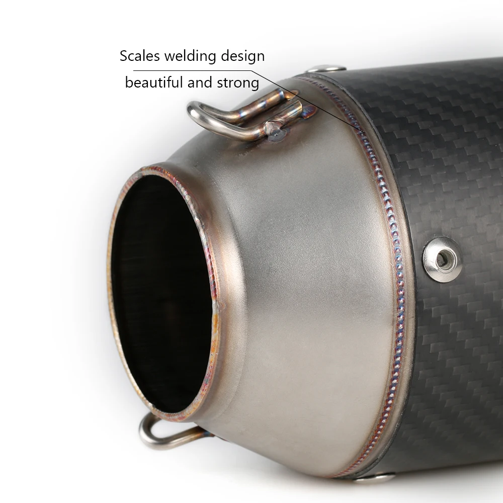 51 мм Универсальный Мотоцикл выхлопная труба аксессуары для глушителя дБ убийца