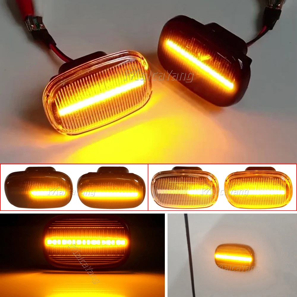 

For Toyota Corolla Celica T20 23 Caldina Avensis Starlet Prius Fielder Verso Runx LED Dynamic Turn Signal Light Side Marker Lamp