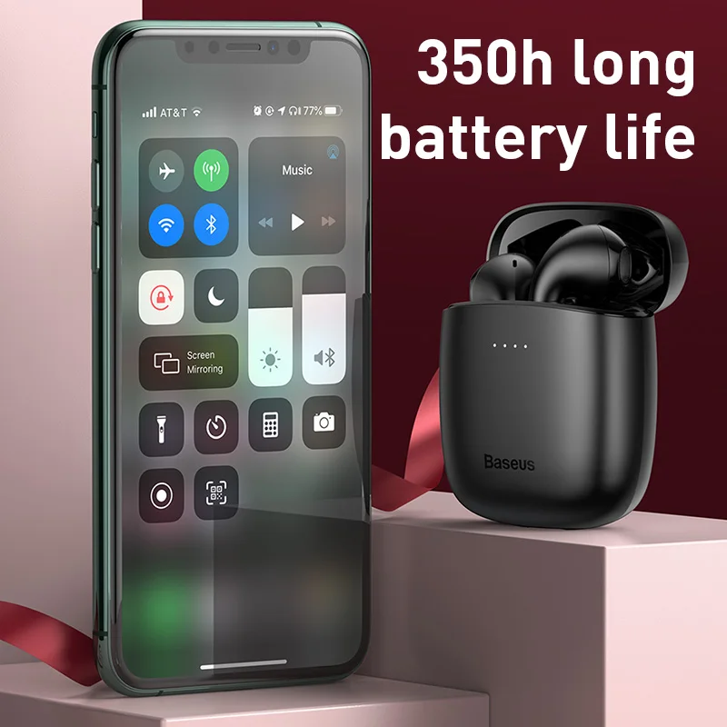 TWS-наушники Baseus W04 Pro беспроводные Bluetooth-наушники наушники-вкладыши 5 0