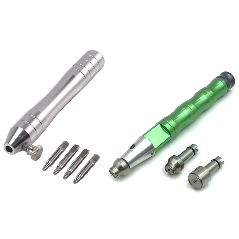 

1 Pcs Watch Crown Tube Insert Remover Opener Holder with 4 Pins & 1 Pcs Watch Tools To Release and Lock Rotor