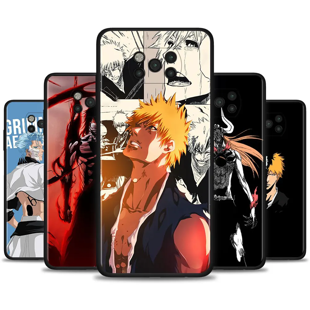 Чехол для телефона с рисунком аниме Kurosaki Ichigo Xiaomi Poco X3 NFC M3 Pro 5G F3 GT Mi 11 Lite 10t 9t A2 CC9