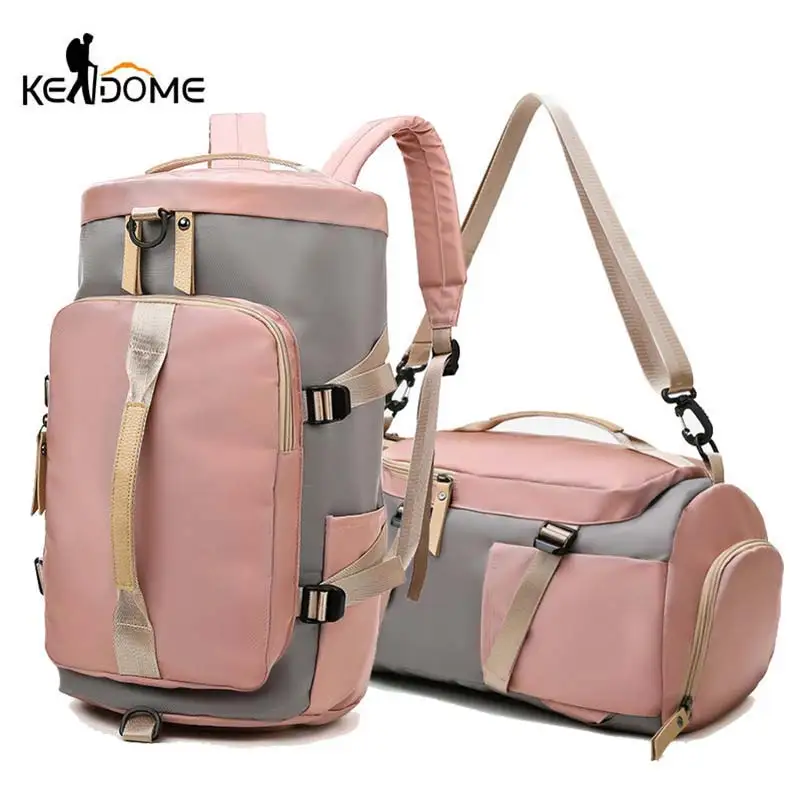 Women Gym Bag Backpack Fitness Bags for Shoes Outdoor Shoulder Gymtas Tas Sac De Sport Student Sportbag Travel Bag Daily XA891WA