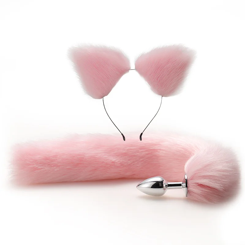 Metal Feather Anal Toys Fox Tail Plug Erotic Anus Toy Butt Sex For Woman And Men Sexy Adult Accessories |