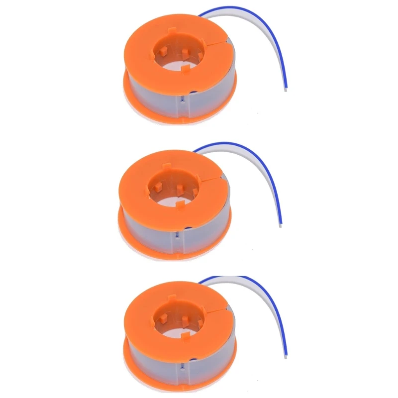 

H051 3 Pieces Spool Lawn Mower Cutting Head Compatible with ART23GFSV ART25F ART2300 ART23F ART23GF Spool Replace