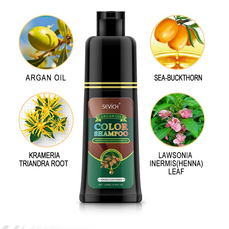 Натуральная Органическая эссенция с аргановым маслом SEVICH шампунь для