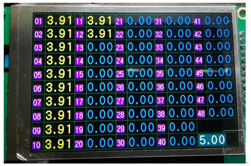 Умный BMS-монитор с ЖК-дисплеем совместим LTO /LiFePO4/li-ion многорядными аккумуляторами |