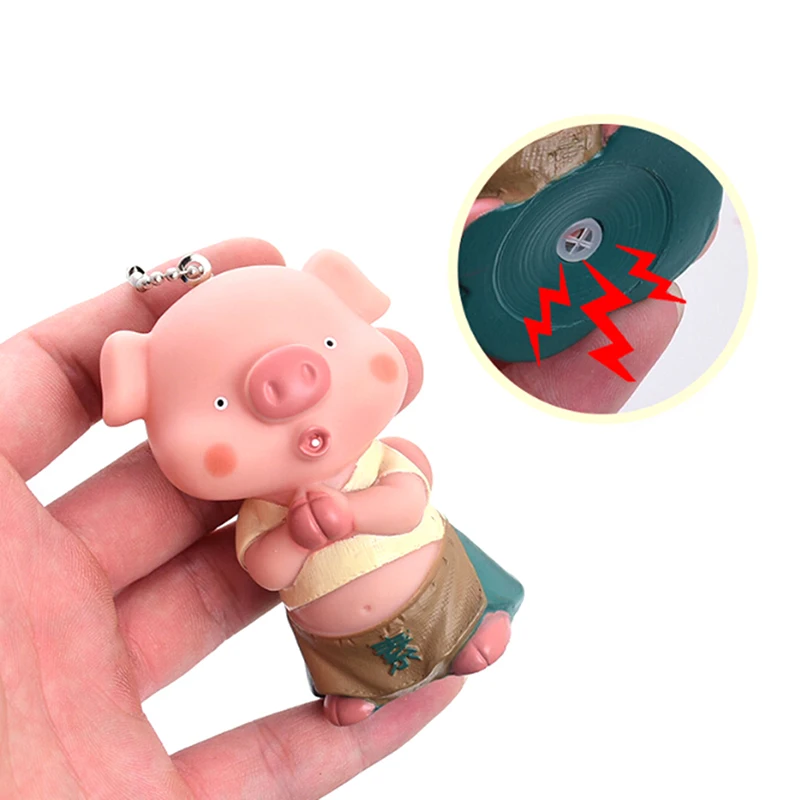 3D целуй свинка пара брелок для влюбленных подарок безделушка прекрасный ключей