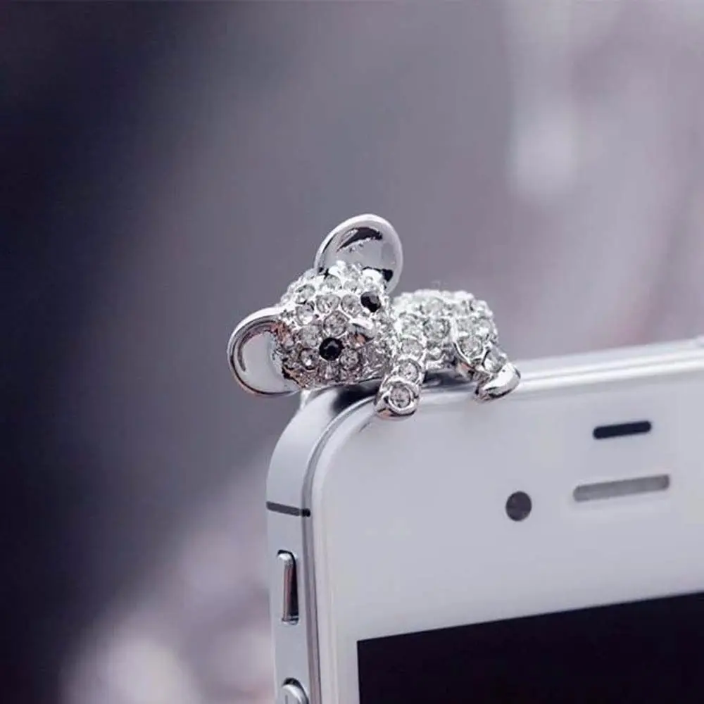 Аксессуары для мобильного телефона модный стиль милый дизайн Koala Шпилька ушей