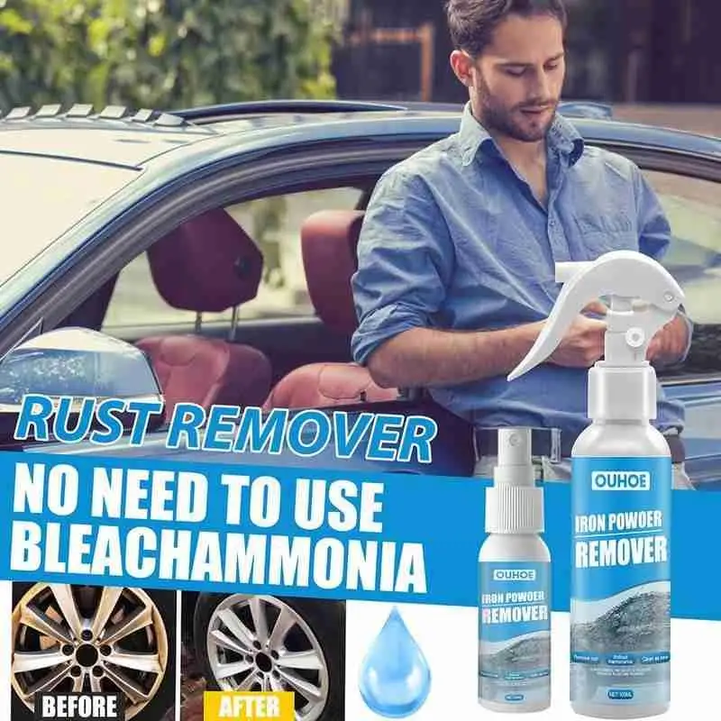 

30ml Rust Remover Inhibitor Derusting Spray Car Maintenance Tool Cleaning Accessories B8J4