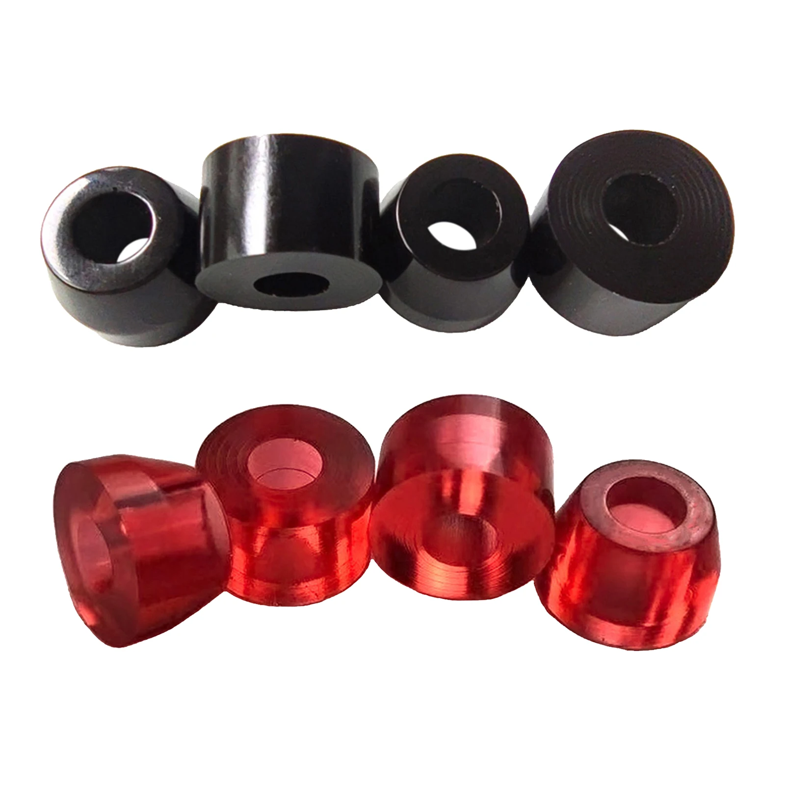 

4 Pieces Skateboard Truck Bushing Top Bottom Rebuild Kits Cruisers Bushings