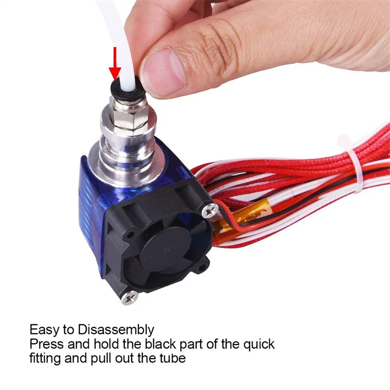 Новый PC4-M6 пневматические установки и 5 шт. PC4-M10 Пневматический фитинг для Creality Ender