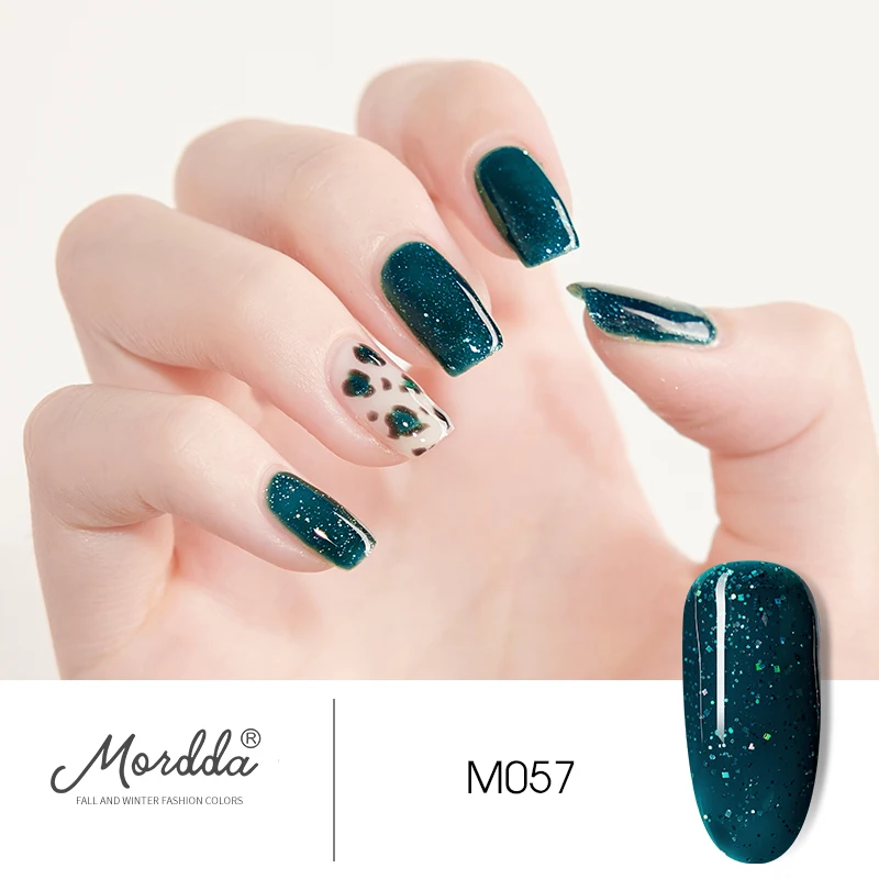 M-057 ROHWXY 8 мл Гель-лак для ногтей Блеск Полупостоянный Vernis верхнее покрытие УФ светодиодный Гель-лак для ногтей художественный Гель-лак для ногтей - Цвет: M-057