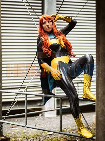 Batgirl Suit Comics Superhero Costume Batman No Mask Cosplay | Тематическая одежда и униформа