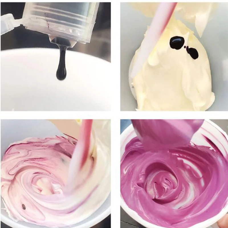 Еда Цвет ing гель набор для коврик выпечки Макаруны Fondant (сахарная) и Пособия по