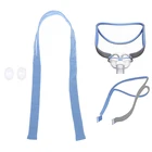 Эластичная повязка на голову для защиты от храпа, моющийся респиратор, маска, головной ремень, дышащий Универсальный назальный ремешок, 1 комплект