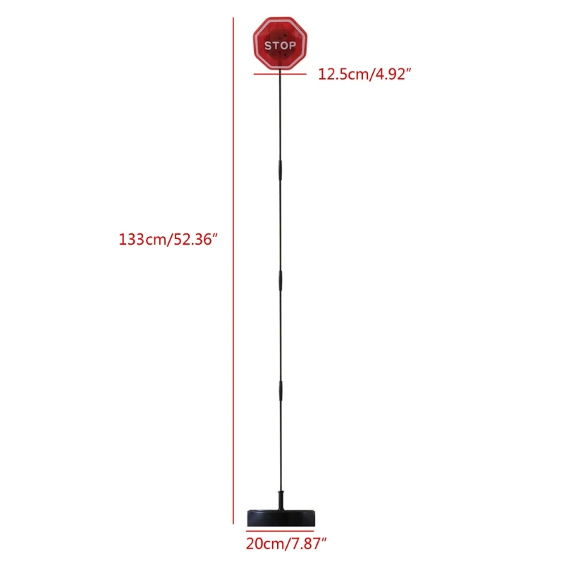 

Car Flashing LED Light Garage Parking Signal Stop Sign LED Stop Sign Parking Assistant for Garage Flashing Signal