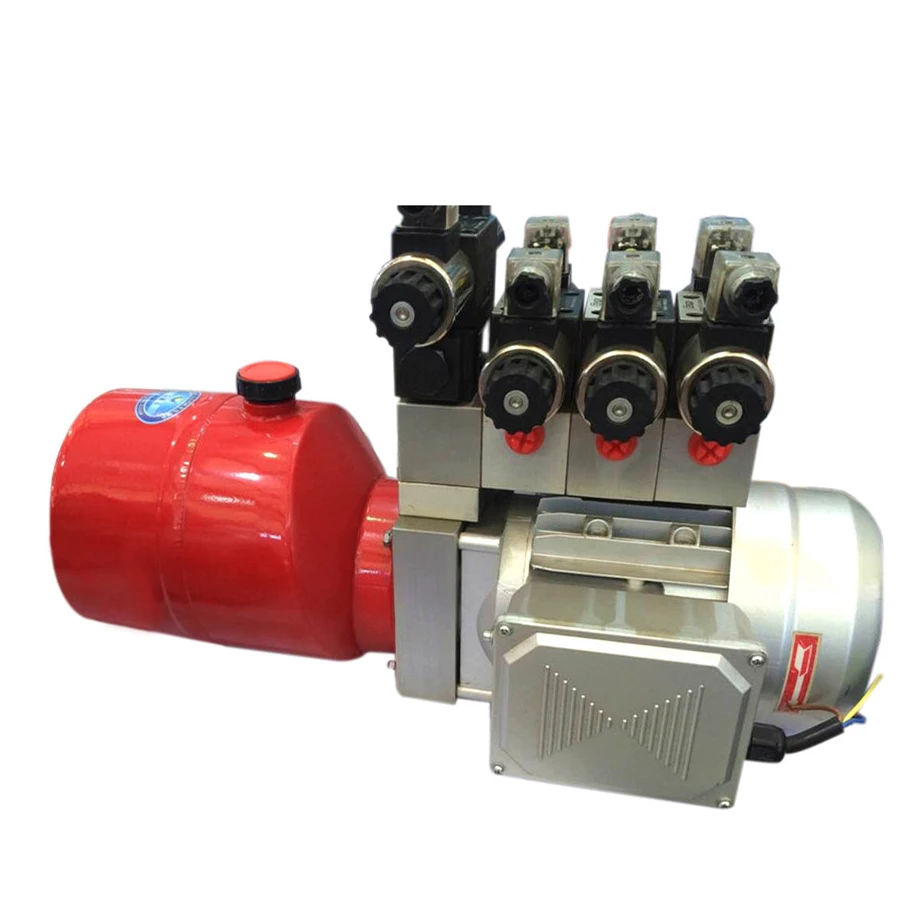 

Mini multi valves hydraulic power pack