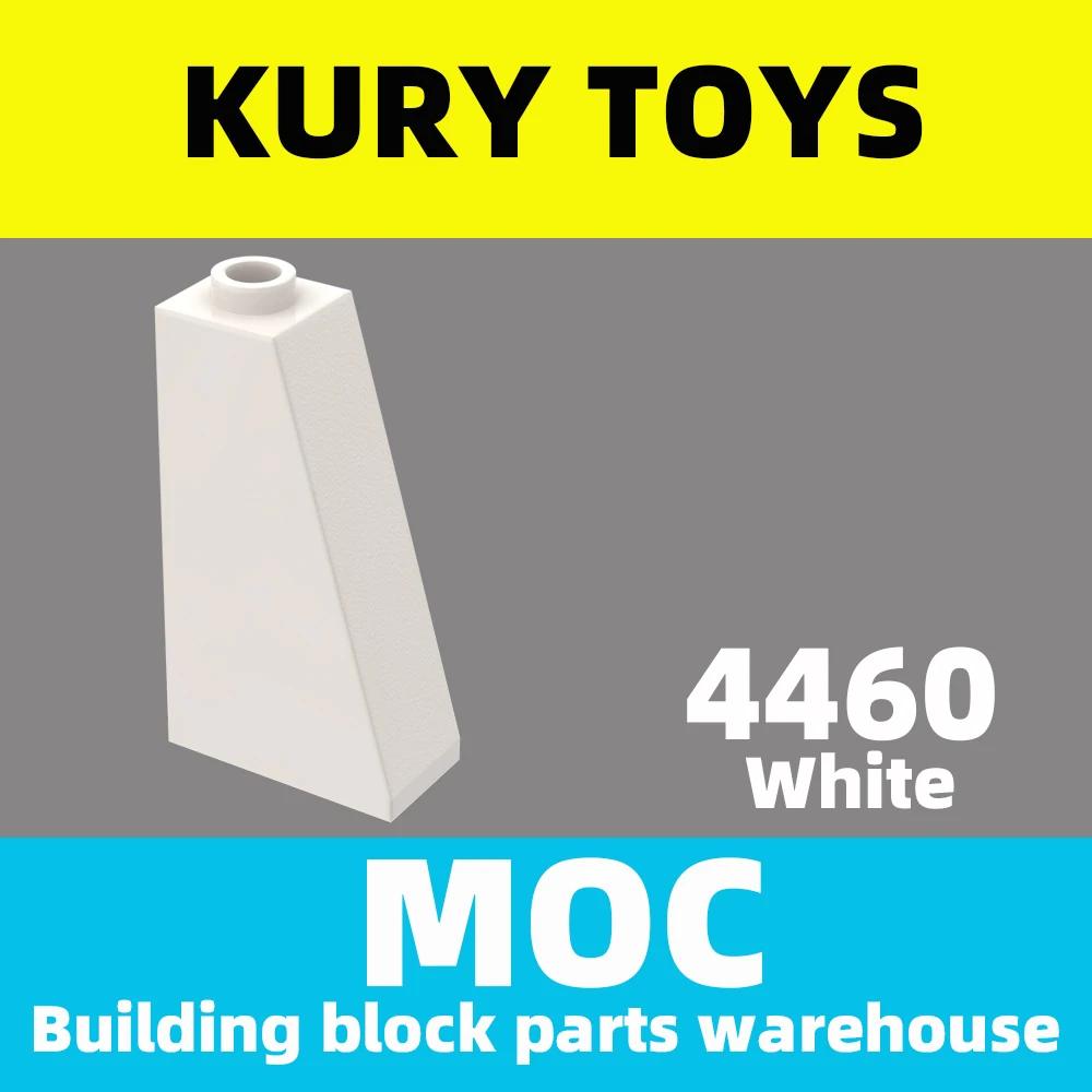 

Kury игрушки DIY MOC для 4460 100 шт. строительных блоков, части для склона 75 2x1x3-полый гвоздик для игрушечного кирпича
