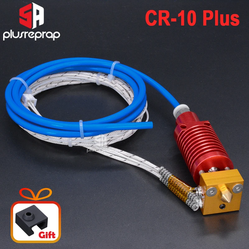 Новый 3D принтеры Запчасти CR10 плюс 12/24V экструдер Hotend сопла комплект Алюминий