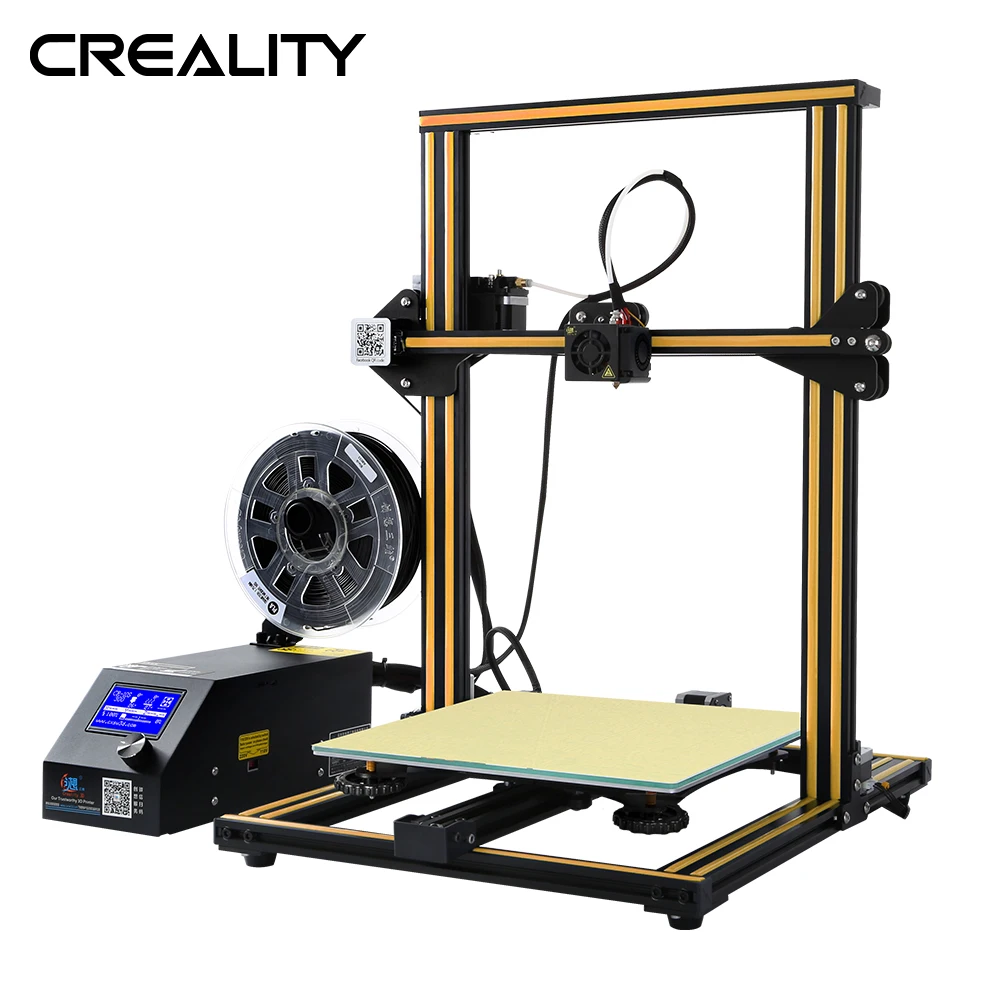 Большой размер печати CREALITY CR-10 3d принтер полностью металлический DIY комплект с 200 г пла