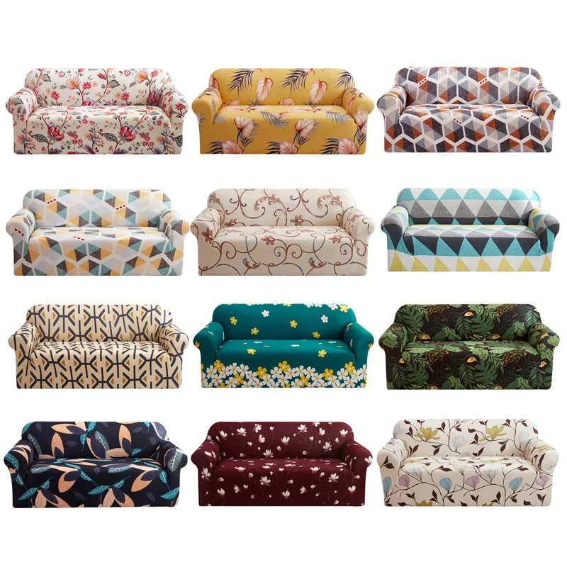 

Sofa Cover for Living Room Elasticity Non-slip Couch Slipcover Universal Spandex Case for Stretch Sofa Cover 1/2/3/4 Seater