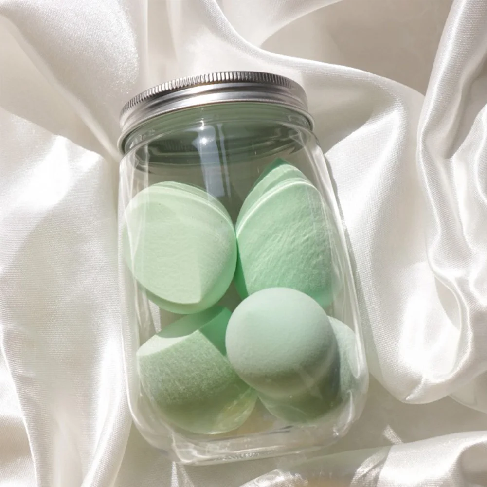 

4Pcs/set Beauty Egg Set Gourd Water Drop Puff Makeup Puff Set Colorful Cushion Cosmestic Sponge Egg Tool Wet and Dry Use Beauty
