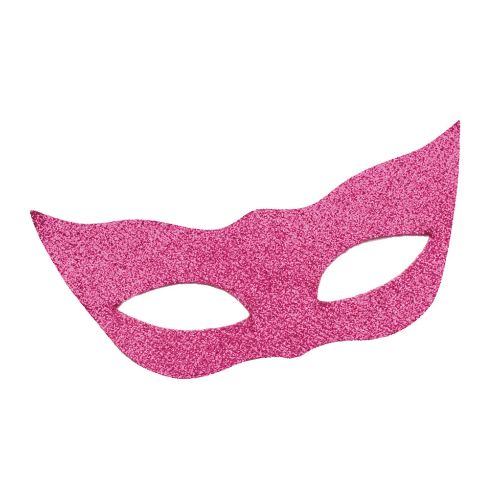

2xFashion Bling Bling Party Mask for 18'' Doll Dress up Rose