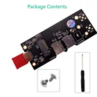 Переходник XT-XINTE для NGFF M.2 Key BUSB 3,0, Райзер-карта с двумя слотами для SIM-карт NANO, разъем для модуля WWANLTE