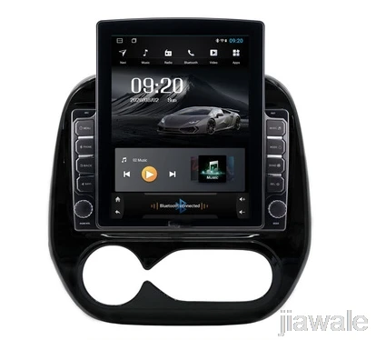

9.7" octa core tesla style vertical screen Android 10 Car GPS Stereo Multimedia for Renault Captur Samsung QM3 2013-2018