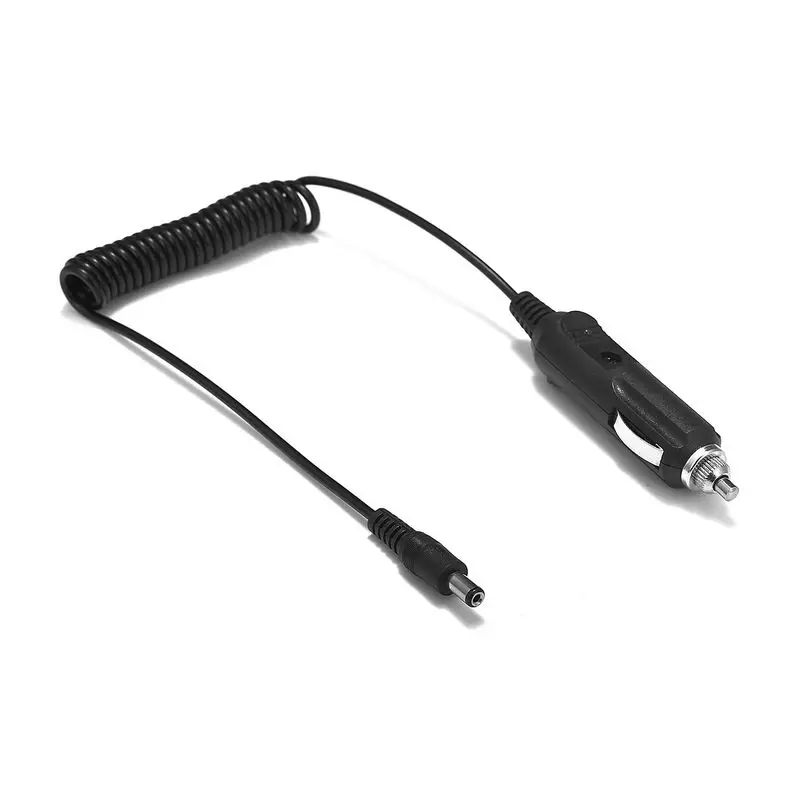 500pcs 12V DC 5.5mm x 2.1mm Car Cigarette Lighter Power Supply Adapter Plug Charger Cable For Battery LED Strip Lighting | Электроника