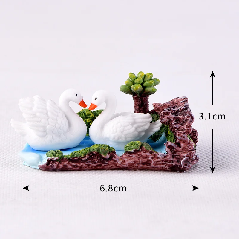 3 шт. Bryophyte микро-Пейзаж орнамент декоративный животное set кусок набор поросенка