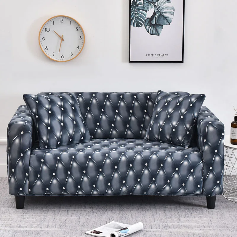 Эластичный диван чехлов современный кровать для Гостиная секционный угловой L