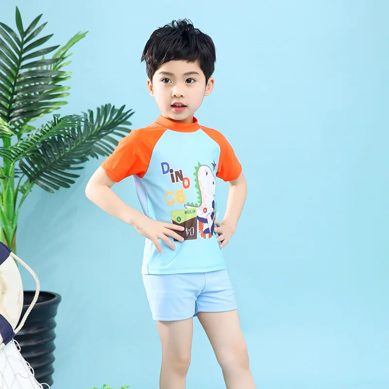 Купальный костюм для мальчиков 2 шт. купальный с рисунком краба детский