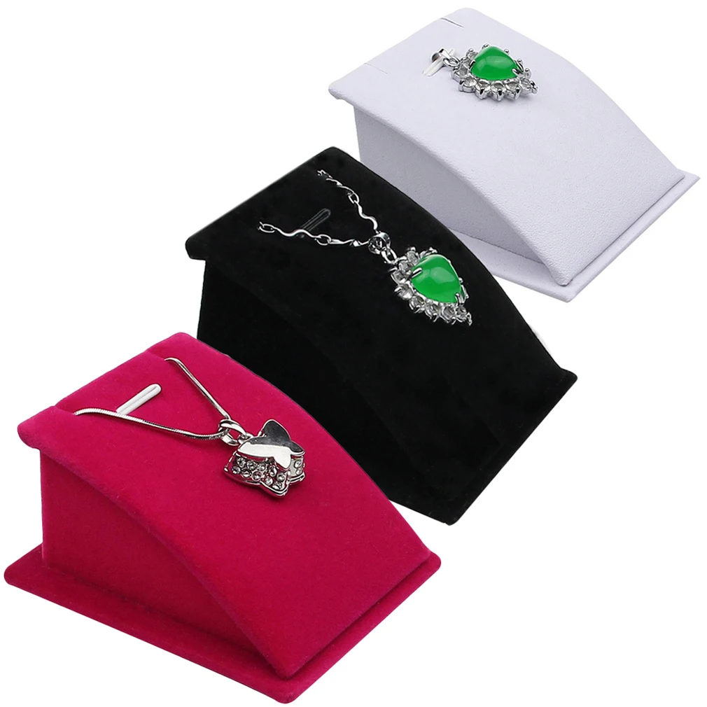 Популярное бархатное ювелирное ожерелье цепочка с подвеской витрина цепочкой