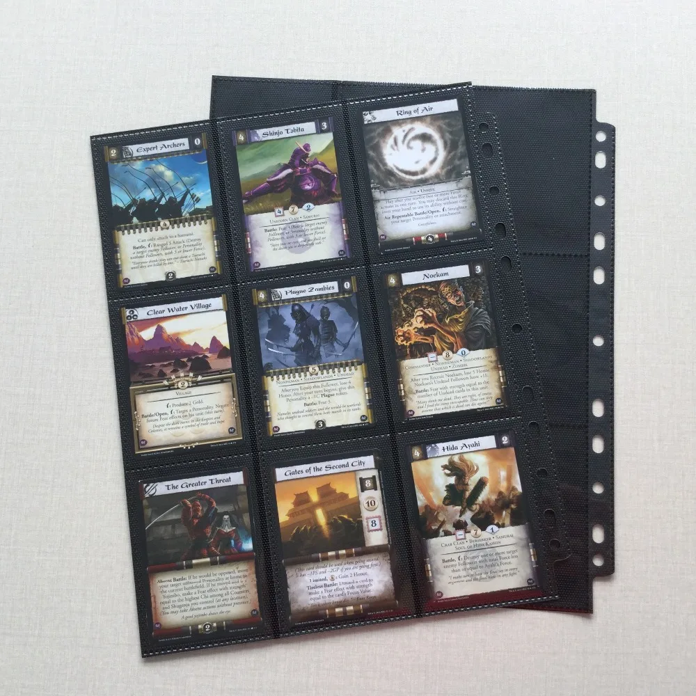 9 карманов карточки для покера спортивные защитные настольных игр пластиковые